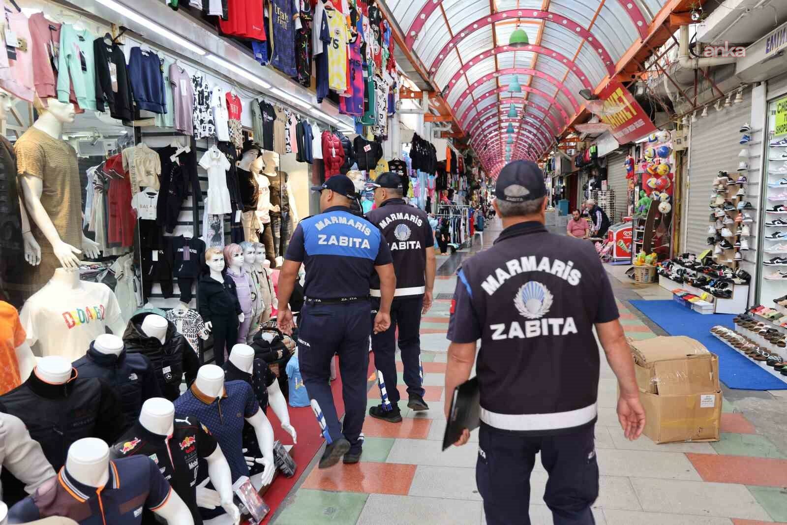 Marmaris Belediye Başkanı Ünlü’nün denetimi sırasında gerginlik çıktı