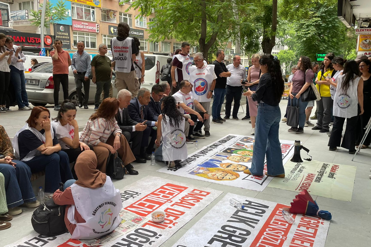 DEM Parti’li Celal Fırat açlık grevindeki öğretmenlerin taleplerini Meclis gündemine getirdi