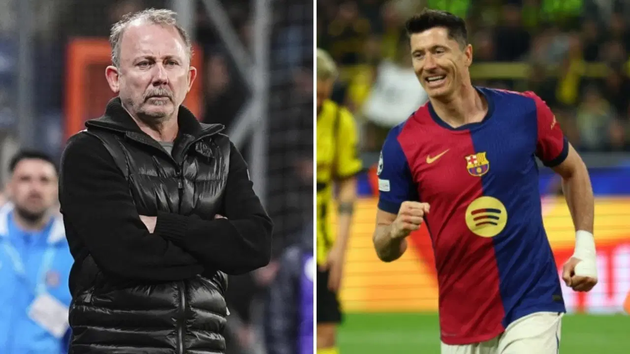 Sergen Yalçın'dan transfer itirafı: 'Robert Lewandowski'yi kabul etmedim'