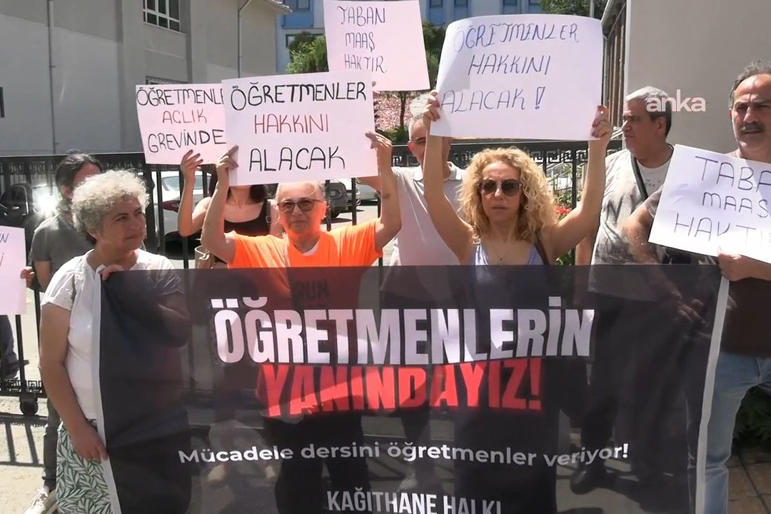 Ankara'daki öğretmenlere Kağıthane'den destek