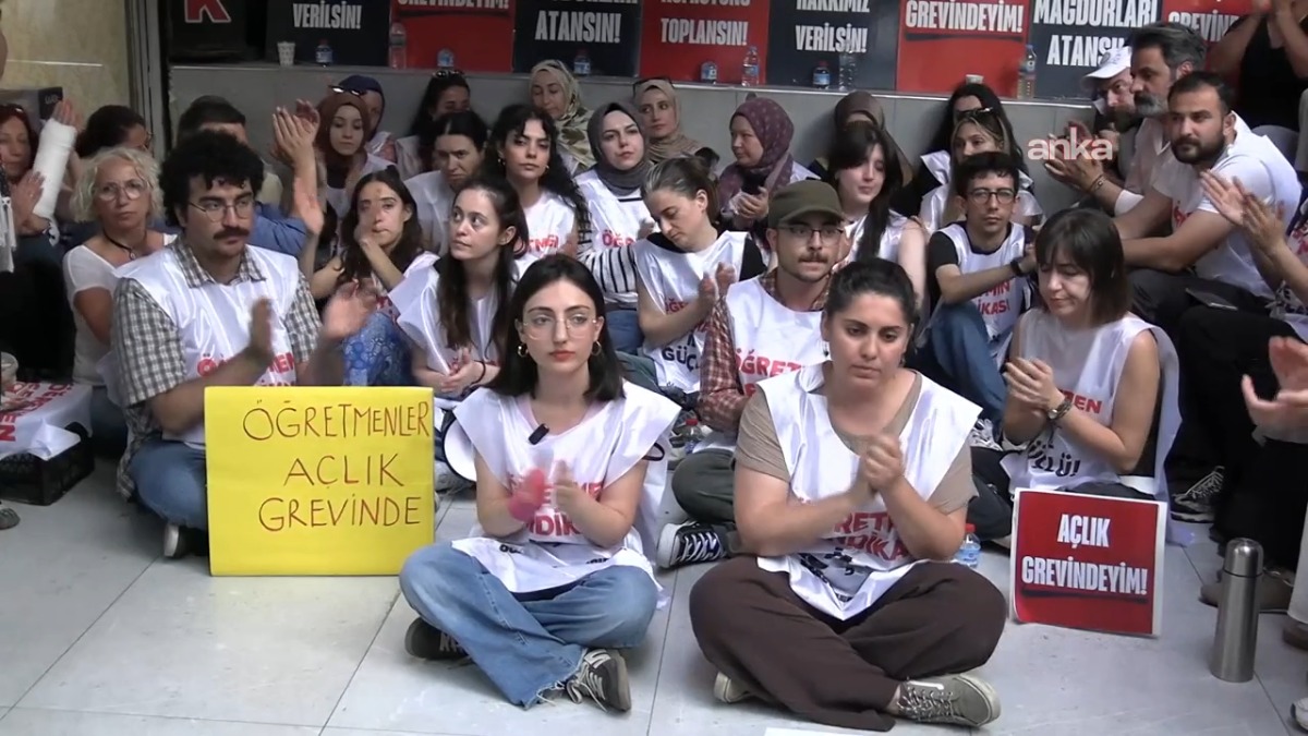 Öğretmenler açlık grevinin 11'inci gününde... "İktidar içinde 'Öğretmenlik 5 yıl içinde yok olacak' diyen bir akıl var"