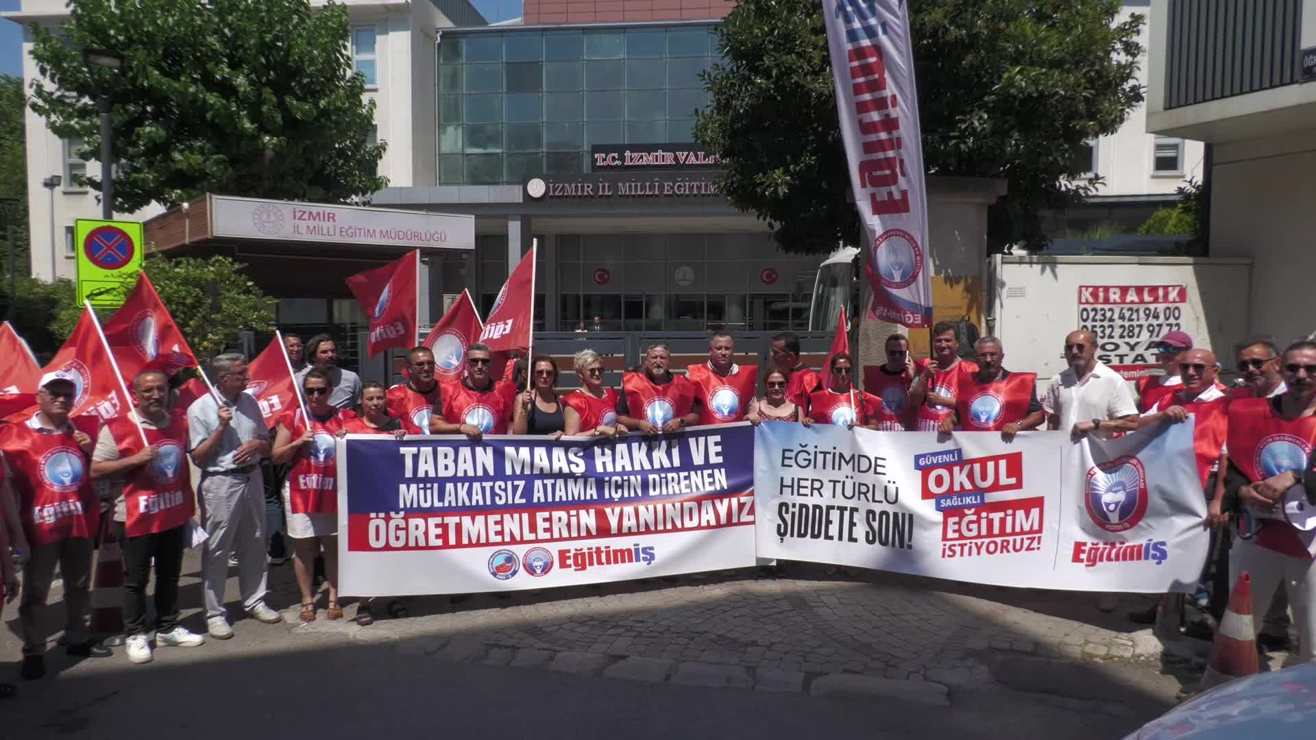 Eğitim-İş İzmir'den "Güvenli okul, sağlıklı eğitim" talebi