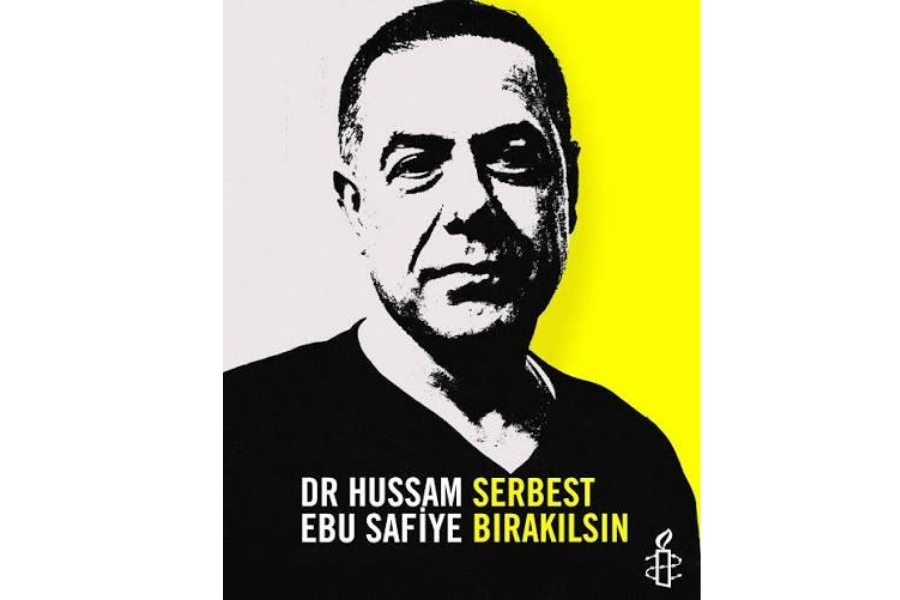 Uluslararası Af Örgütünden Filistinli Dr. Ebu Safiye için dayanışma çağrısı: “Acil harekete geçilmeli”