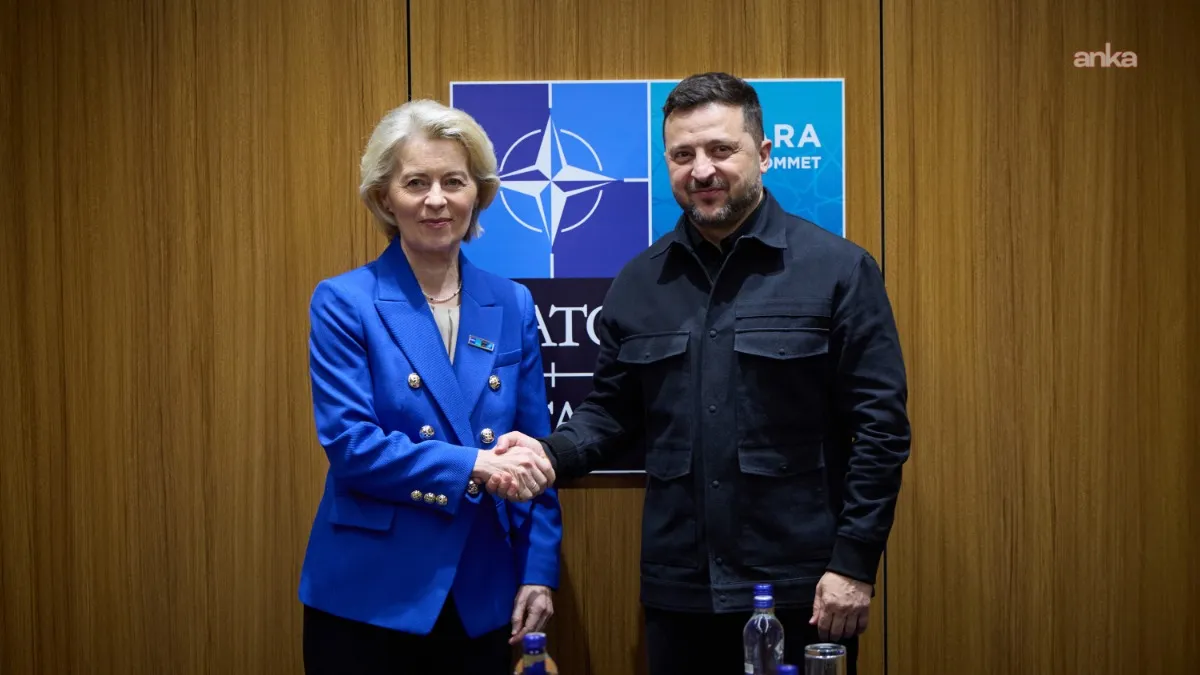 Ukrayna Cumhurbaşkanı Zelenski: "Von der Leyen ile Dron Anlaşması'nın imzalanması için sonraki adımları ve olası zaman çizelgelerini konuştuk"