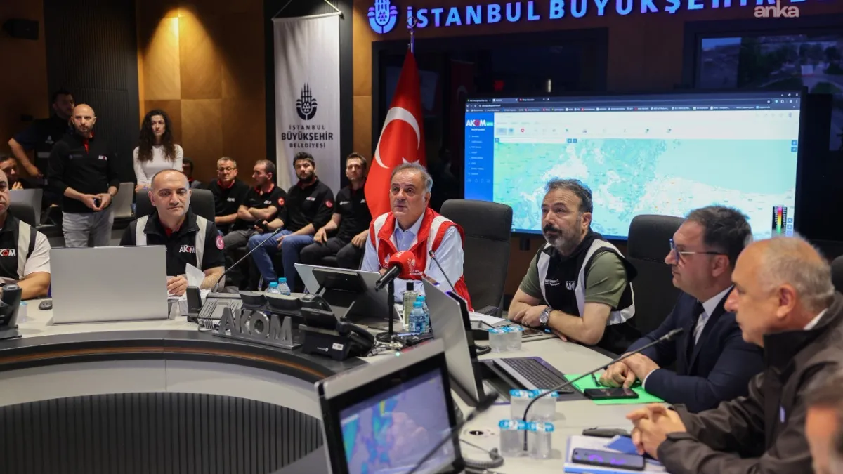Sağanak beklenen İstanbul'da İBB ekipleri teyakkuzda