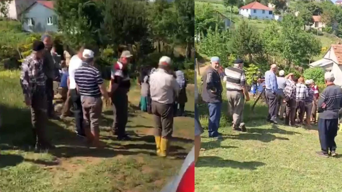 Perşembe Yaylası'nda doğa mücadelesi: Bölge halkı madencilerin iş makinelerini yaylaya sokmadı