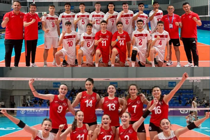 Dünya Liseler Arası Voleybol Şampiyonası: Erkeklerde TVF Spor Lisesi şampiyon, kadınlarda Sancaktepe Okyanus Koleji ikinci oldu