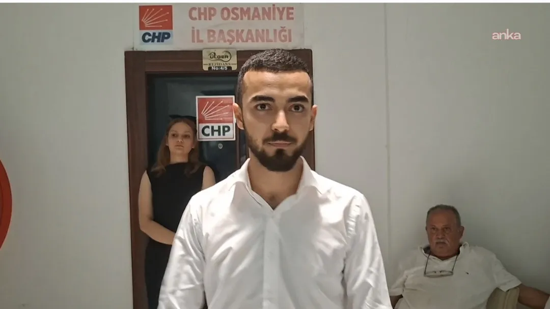 CHP Osmaniye Merkez İlçe Gençlik Kolları Başkanı Eren, uğradığı saldırı sonucu yaralandı
