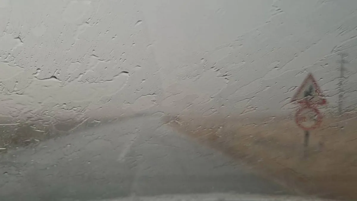 Tekirdağ'da şiddetli yağış: Göz gözü görmedi, sürücüler zor anlar yaşadı