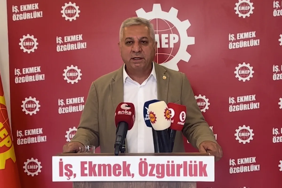 EMEP Genel Başkanı Seyit Aslan: Trump’a katil diyemiyorlar, çünkü emperyalizme göbekten bağlılar