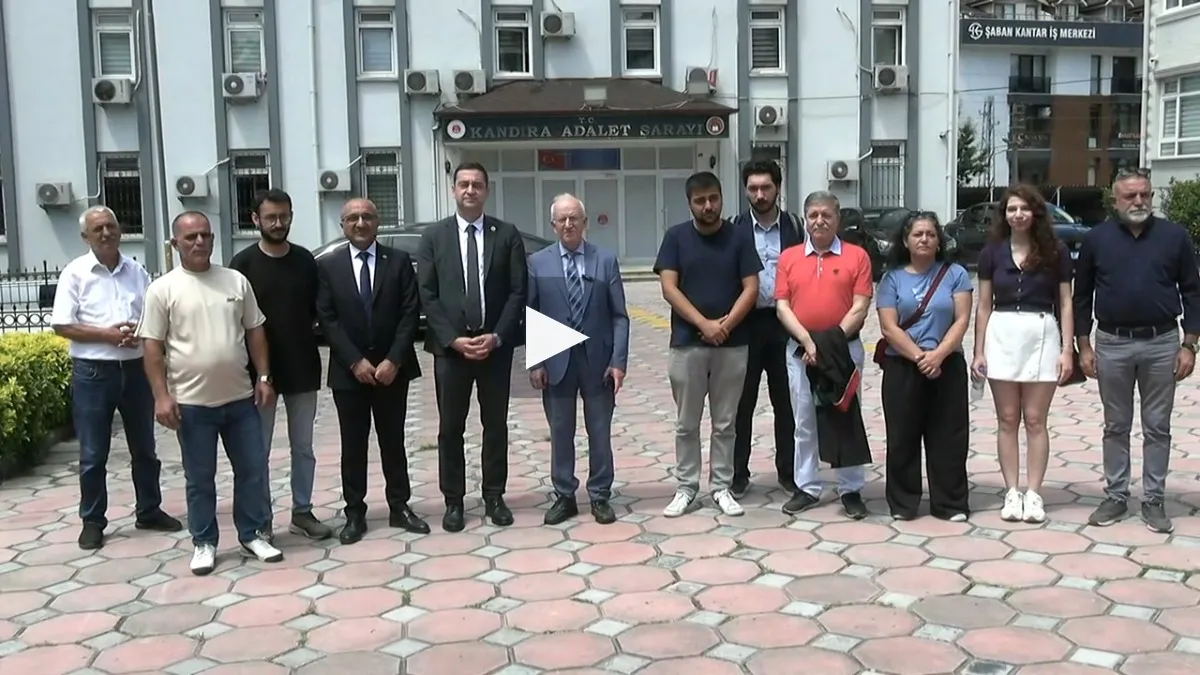 Dilovası Davası avukatı sanık patronun şikayeti sonucu adliyeye beyanda bulundu