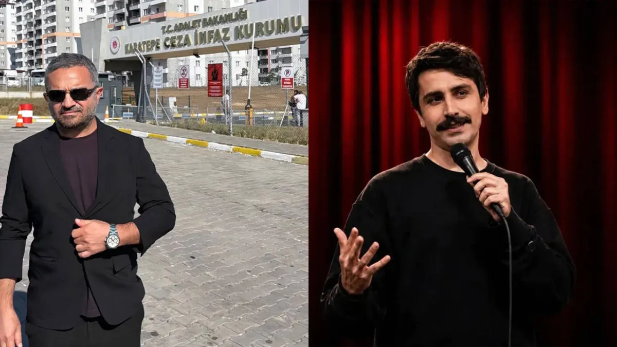 Komedyen Ali Congun, tutuklu komedyen Deniz Göktaş’ı cezaevinde ziyaret etti
