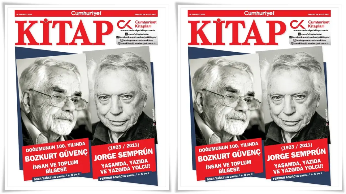 YARIN günlerden Cumhuriyet Kitap! Sayı 1900! / 16 Temmuz 2026