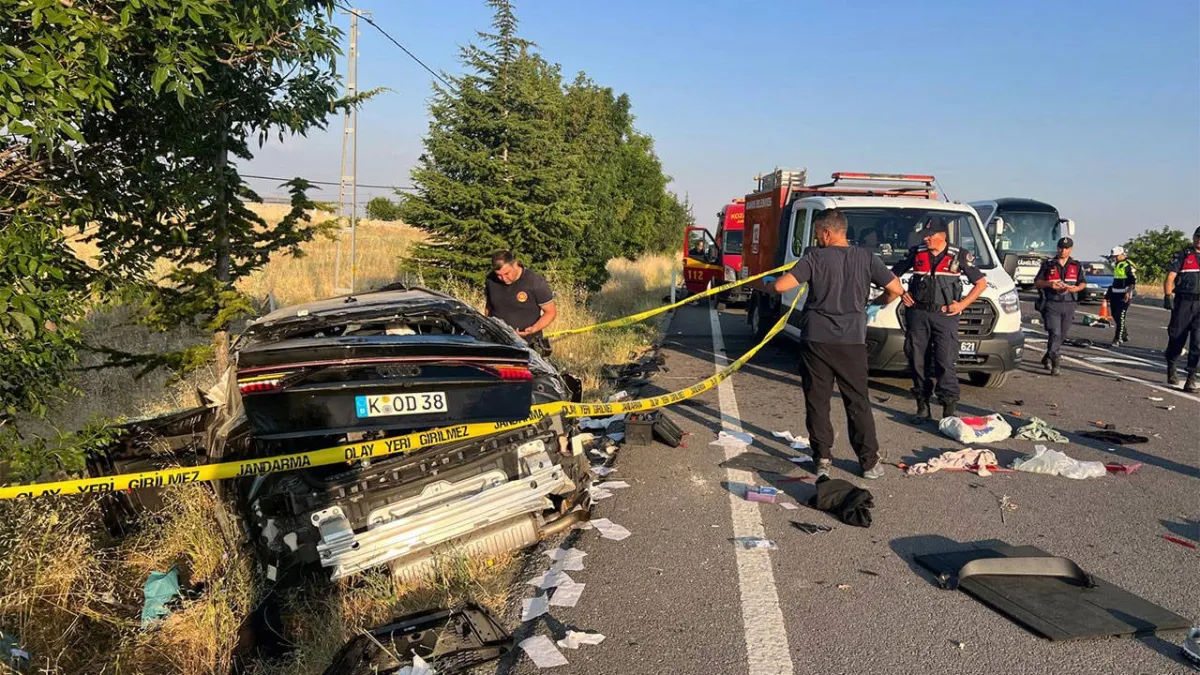 Nevşehir'de otomobil takla attı: 3 ölü, 1 yaralı