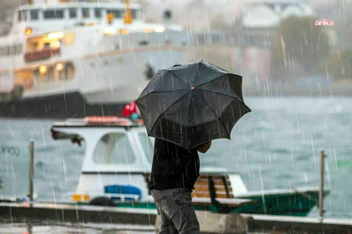 Karadeniz kıyıları ve Toroslar'da sağanak, Marmara ile Kuzey Ege'de kuvvetli rüzgâr bekleniyor