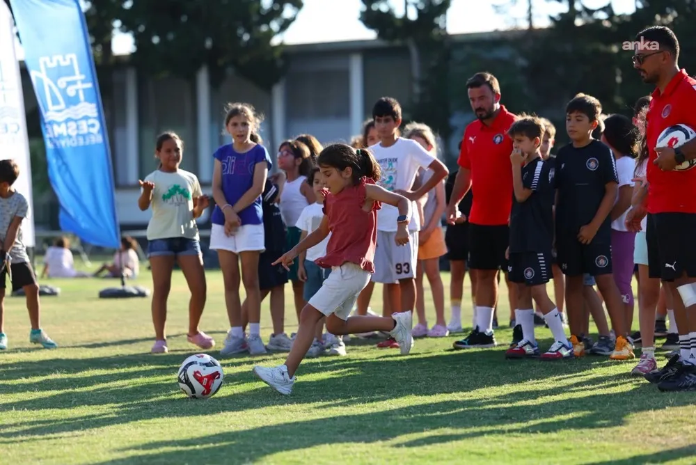 Çeşme Belediyesi Yaz Spor Okulları kapılarını açtı