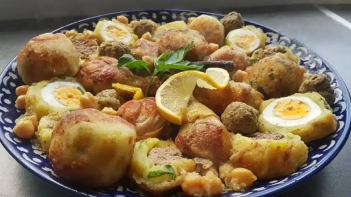 Cezayir mutfağının vazgeçilmezi: Tajine el Khokh