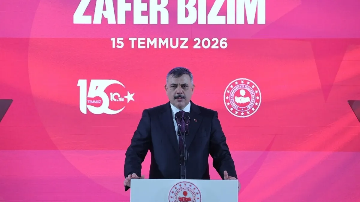İçişleri Bakanı Çiftçi: "15 Temmuz bize bir hakikati yeniden göstermiştir. Milletler imanla, şuurla ve birlikle ayakta kalır"