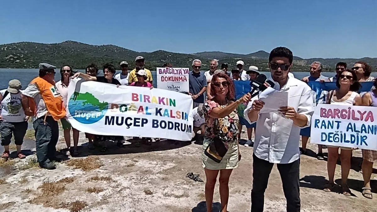 Kuş Cenneti'nde villa projesine karşı eylem