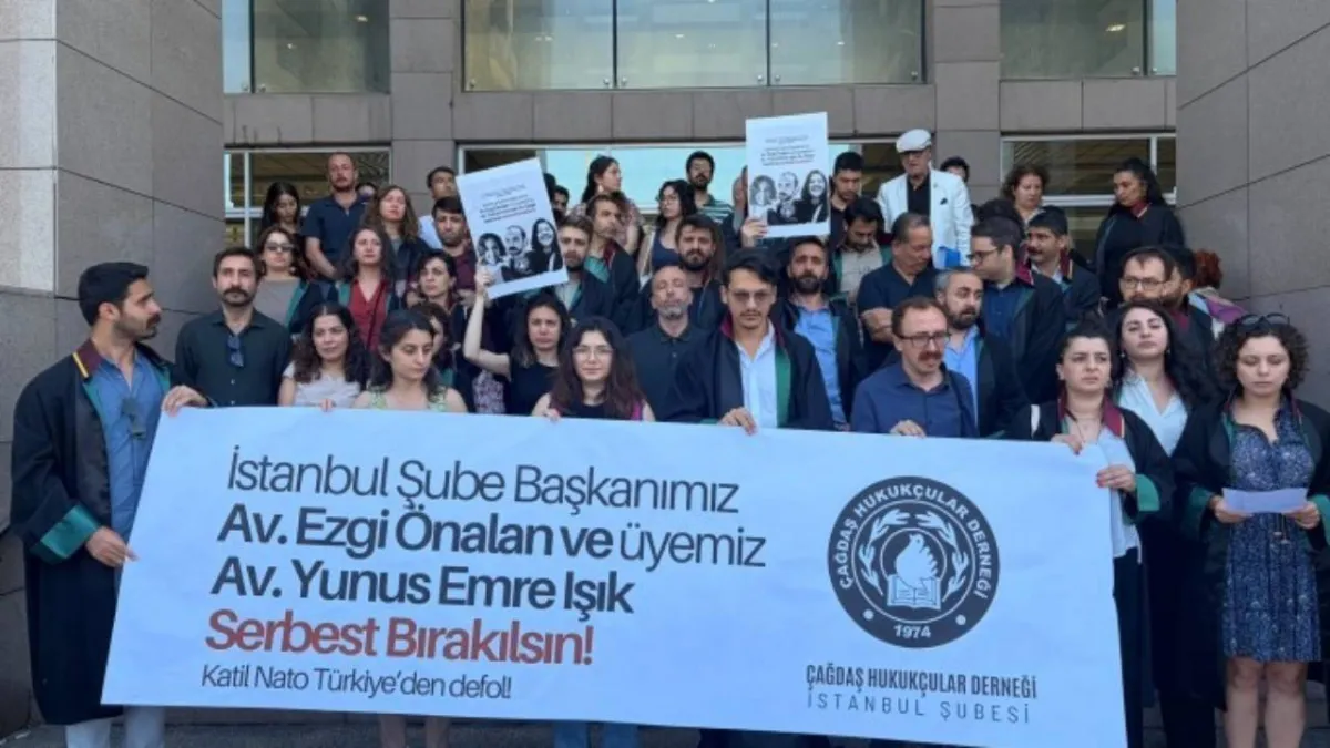 Hukuk örgütlerinden Çağlayan'a çağrı: NATO operasyonunda tutuklanan avukatlar için basın açıklaması yapılacak