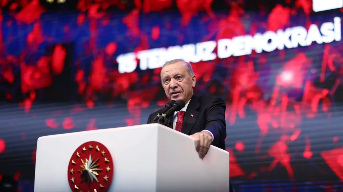 Erdoğan '10. Yılında 15 Temmuz: İrade Bizim Zafer Bizim' programında konuştu: O gece bu milletin önünde hiçbir gücün duramayacağını cümle cihana ilan ettik
