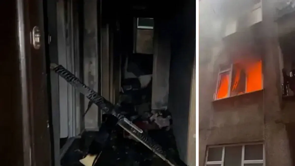 Artvin'de dairede çıkan yangın söndürüldükten 3 saat sonra tekrar alevlendi