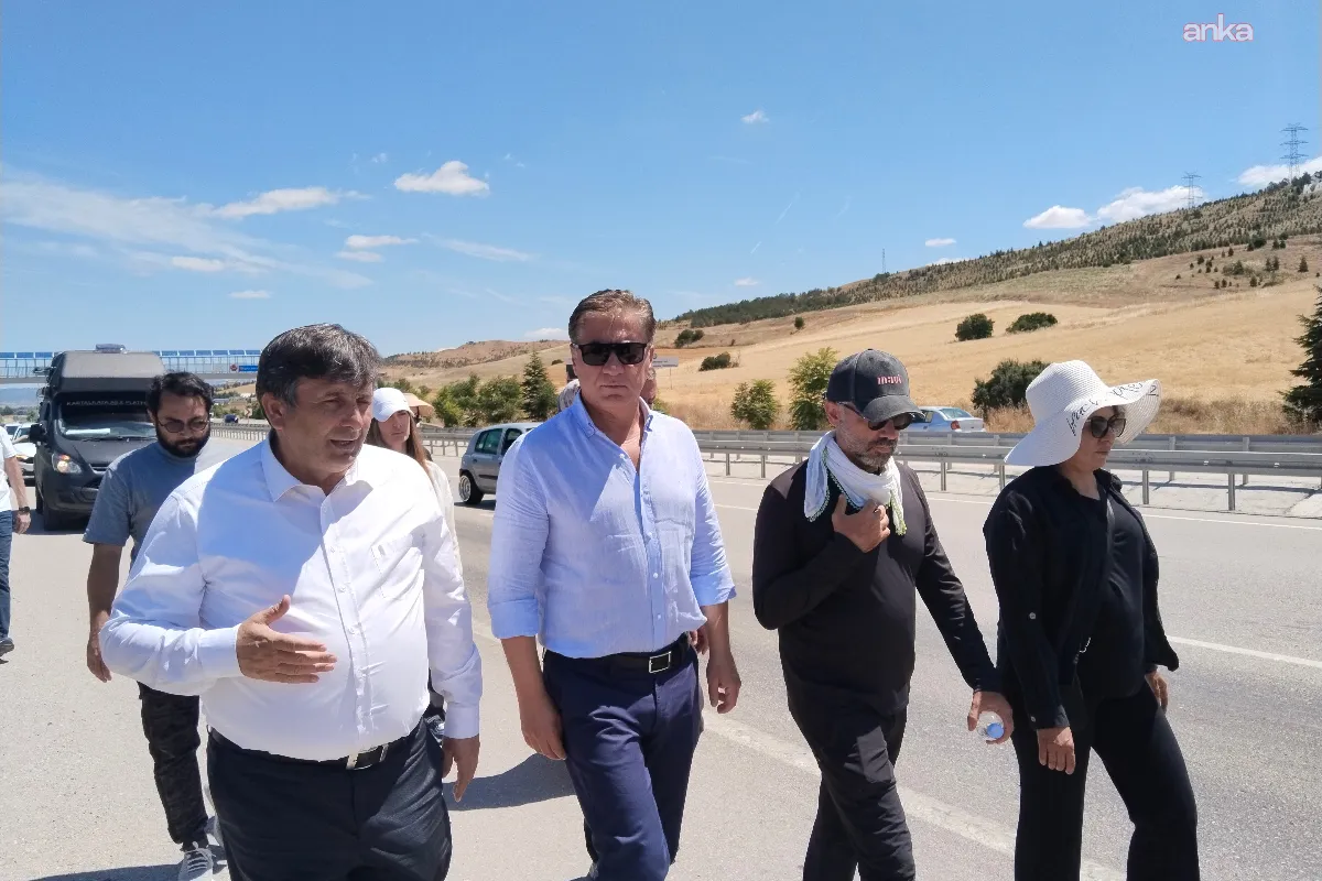 Kartalkaya Katliamı için yapılan adalet yürüyüşünde Bakan Ersoy'a tepki: Bürokratlarını korumak için bir yıl direndi