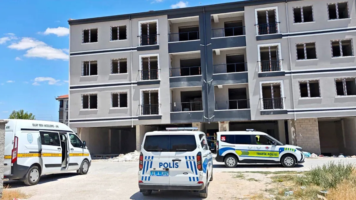 Aksaray'da iş cinayeti: İnşaatın 1'inci katından düşen işçi öldü