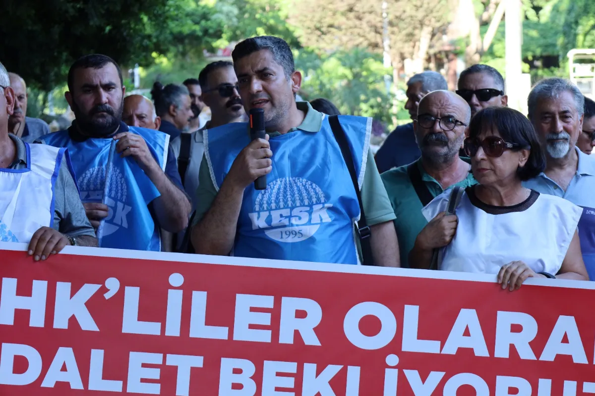 KESK Adana'dan Ankara'daki adalet nöbetine çağrı: “KHK hukuksuzluğu sona ersin”