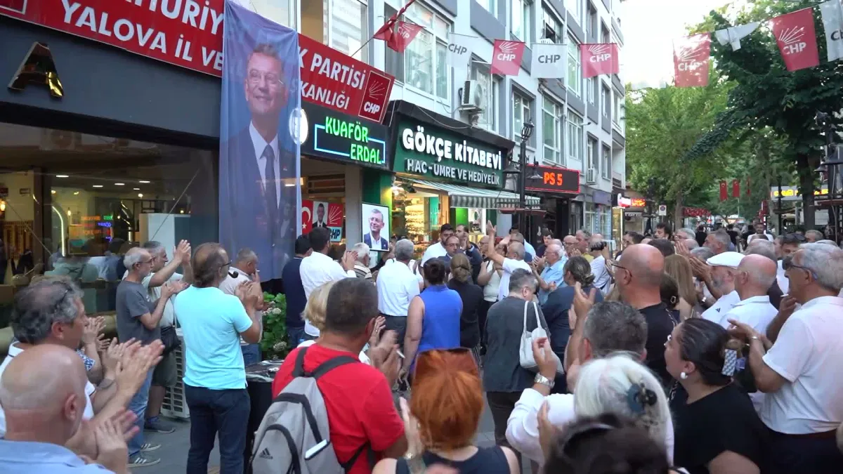 Görevden alınan CHP Yalova İl Başkanı Erdem Doğancı: “Mücadeleden asla çekilmeyeceğiz”