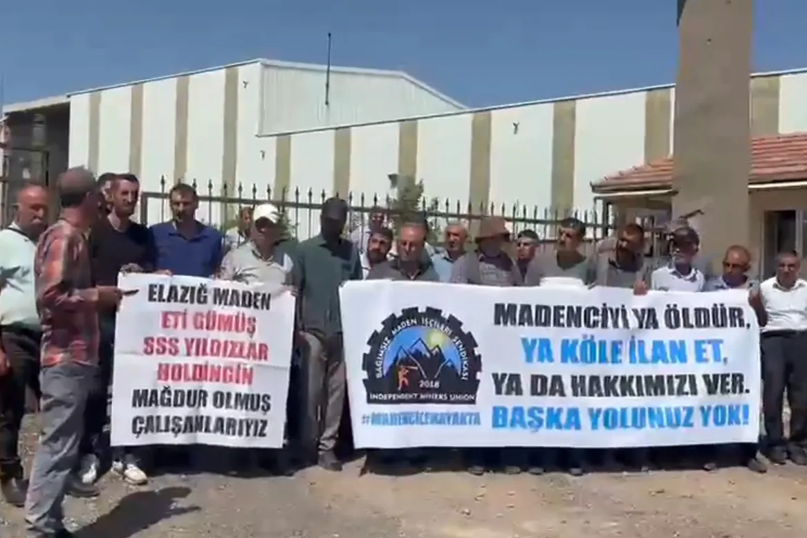 Eti Gümüş'te madenciler direnişte: “Bayramları parasız geçirdik, haklarımızı alana kadar direneceğiz”
