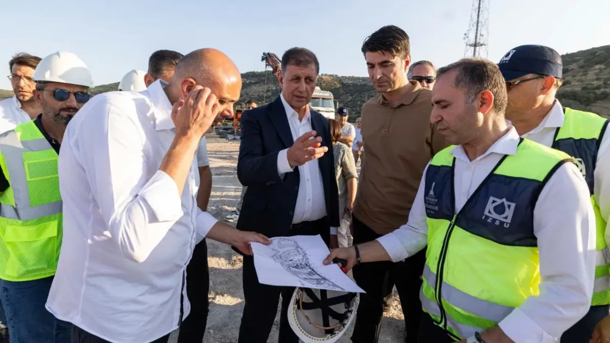 İzmir’in 3. büyük ileri biyolojik arıtma tesisi yükseliyor