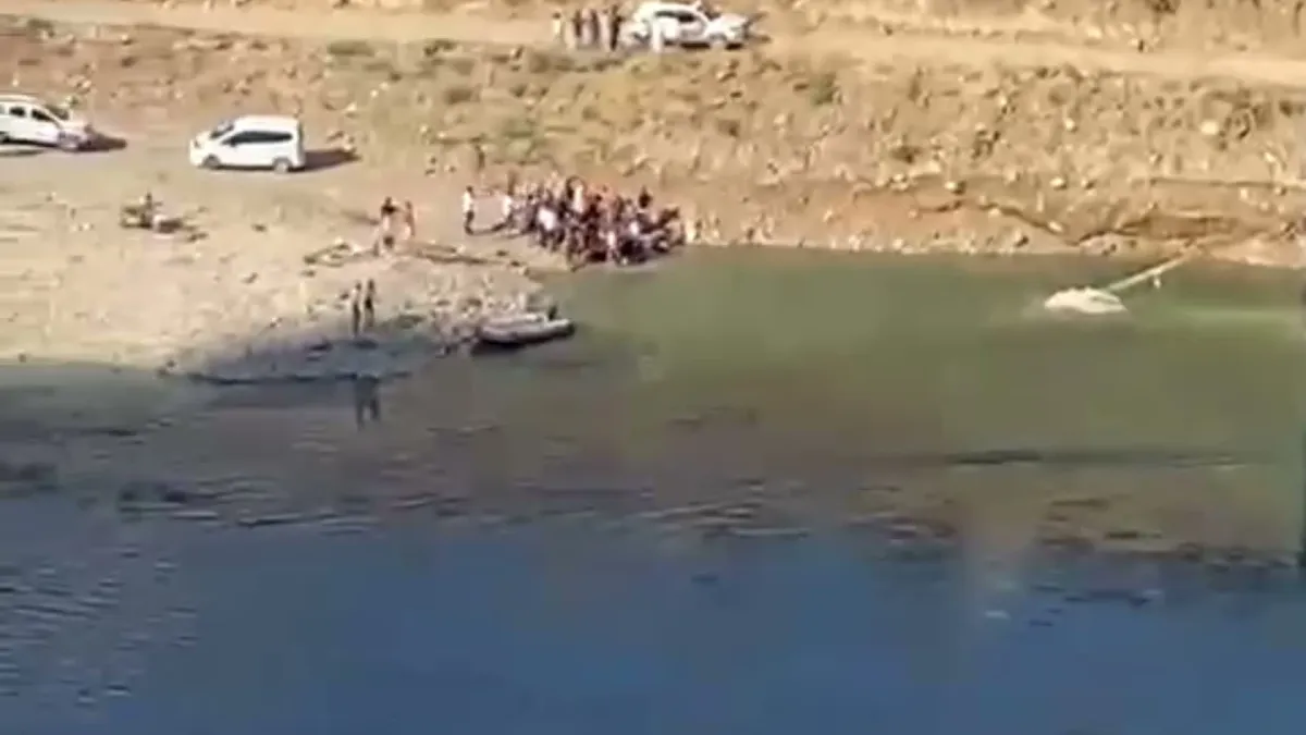 Mardin'de serinlemek için baraj gölüne giren 3 çocuk babası bir kişi yaşamını yitirdi