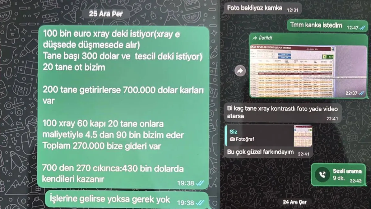 Suç örgütü üyeleriyle kamu görevlileri arasındaki yazışmalar ortaya çıktı