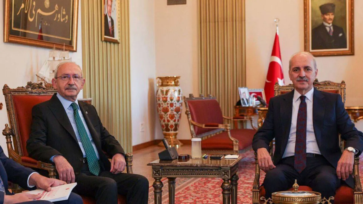 Çerçeve yasa görüşmesi: Kurtulmuş, Kılıçdaroğlu'nu kabul edecek