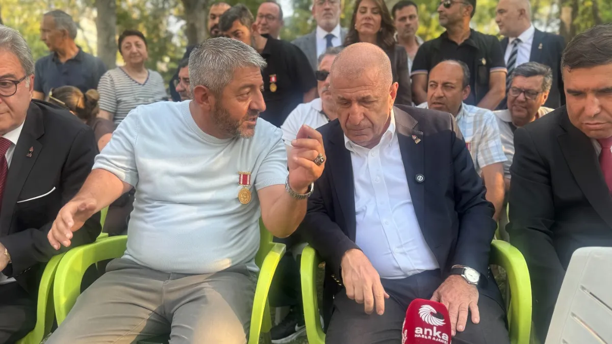 Ümit Özdağ'dan şehit yakınları ve gazilerin eylemine destek ziyareti