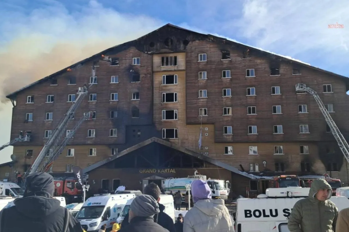 Kartalkaya otel yangını davası: Çalışma Bakanlığının soruşturma izni ikinci kez kaldırıldı
