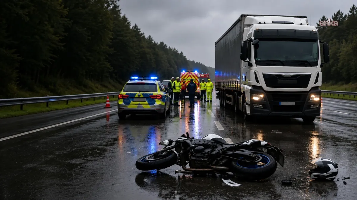 Almanya'da motosiklet sürüş eğitiminde yaşanan kazada 16 yayındaki genç kız hayatını kaybetti