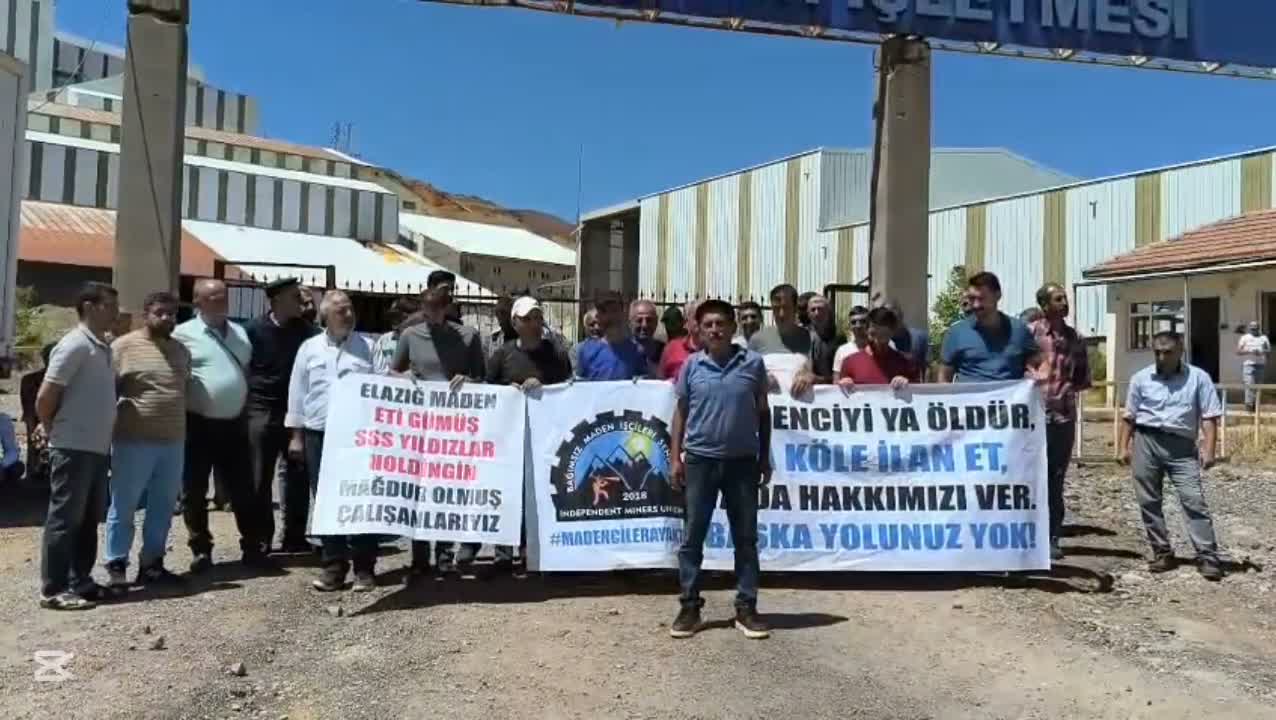 Elazığ Maden’deki işçilerin eylemi 4. gününde