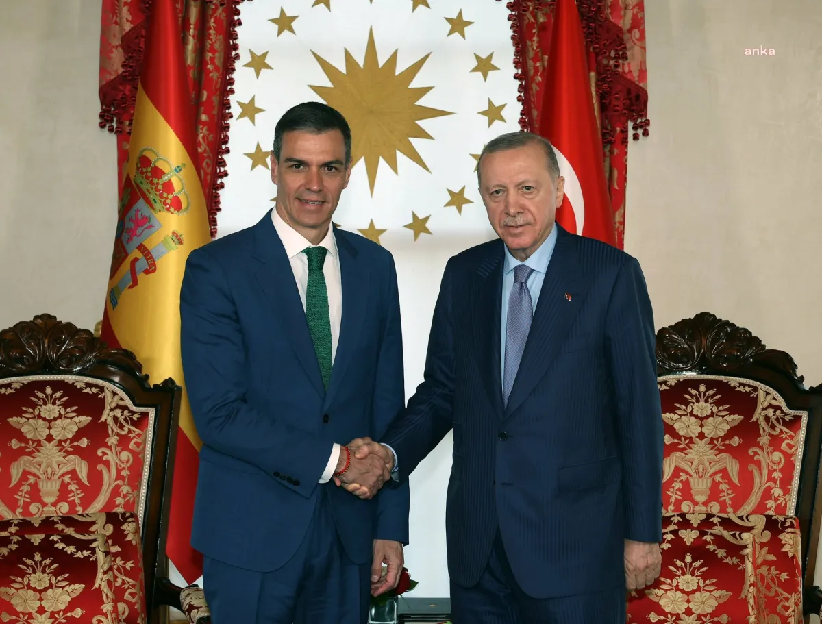 Erdoğan ile Sánchez  görüştü: Türkiye-İspanya ilişkileri ve bölgesel gelişmeler ele alındı