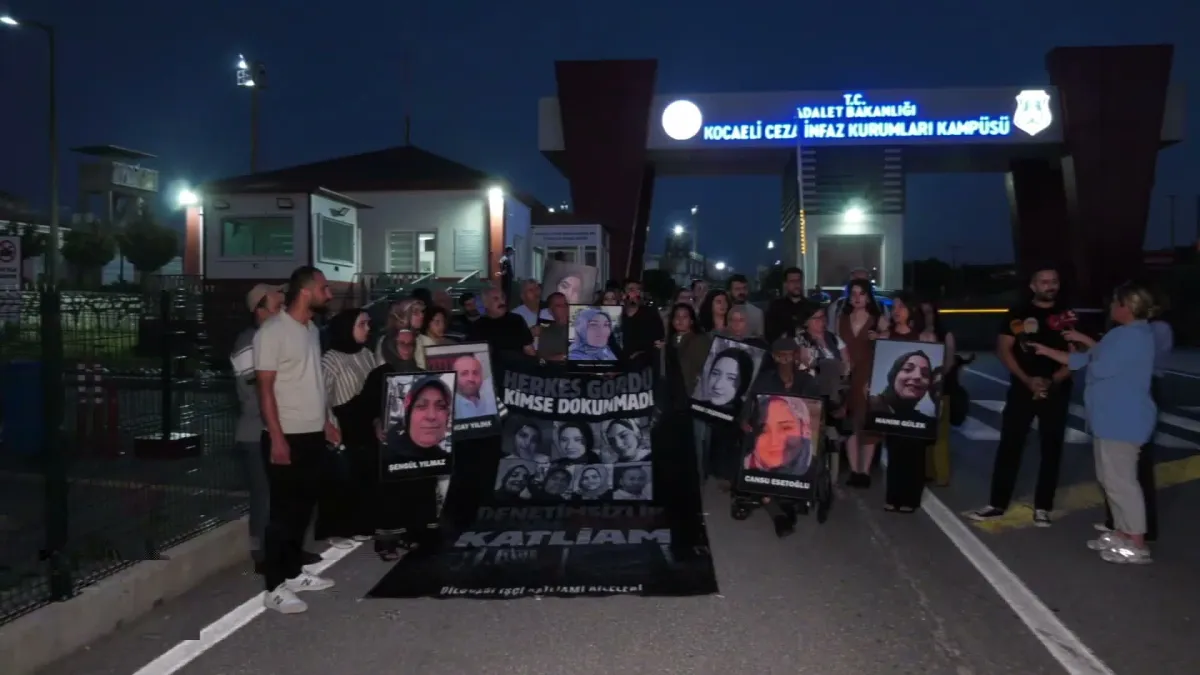 Dilovası Davası... Aileler: Biz devletimize ‘Bize ekmek gönder, su gönder’ demiyoruz. Adil bir yargılama ve sorumlulara hak ettiği cezaların verilmesini istiyoruz
