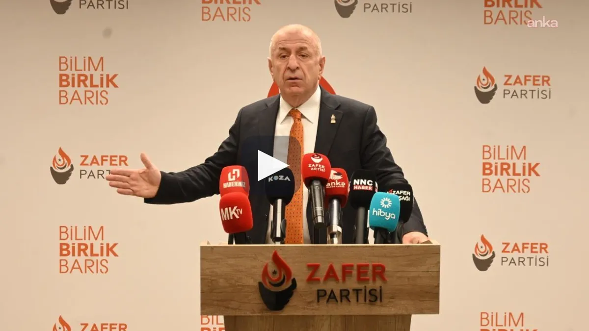 Ümit Özdağ: "Özgür Bey ile arkadaşları da düşman ceza hukuku uygulamaları neticesinde CHP'den ayrıldılar"