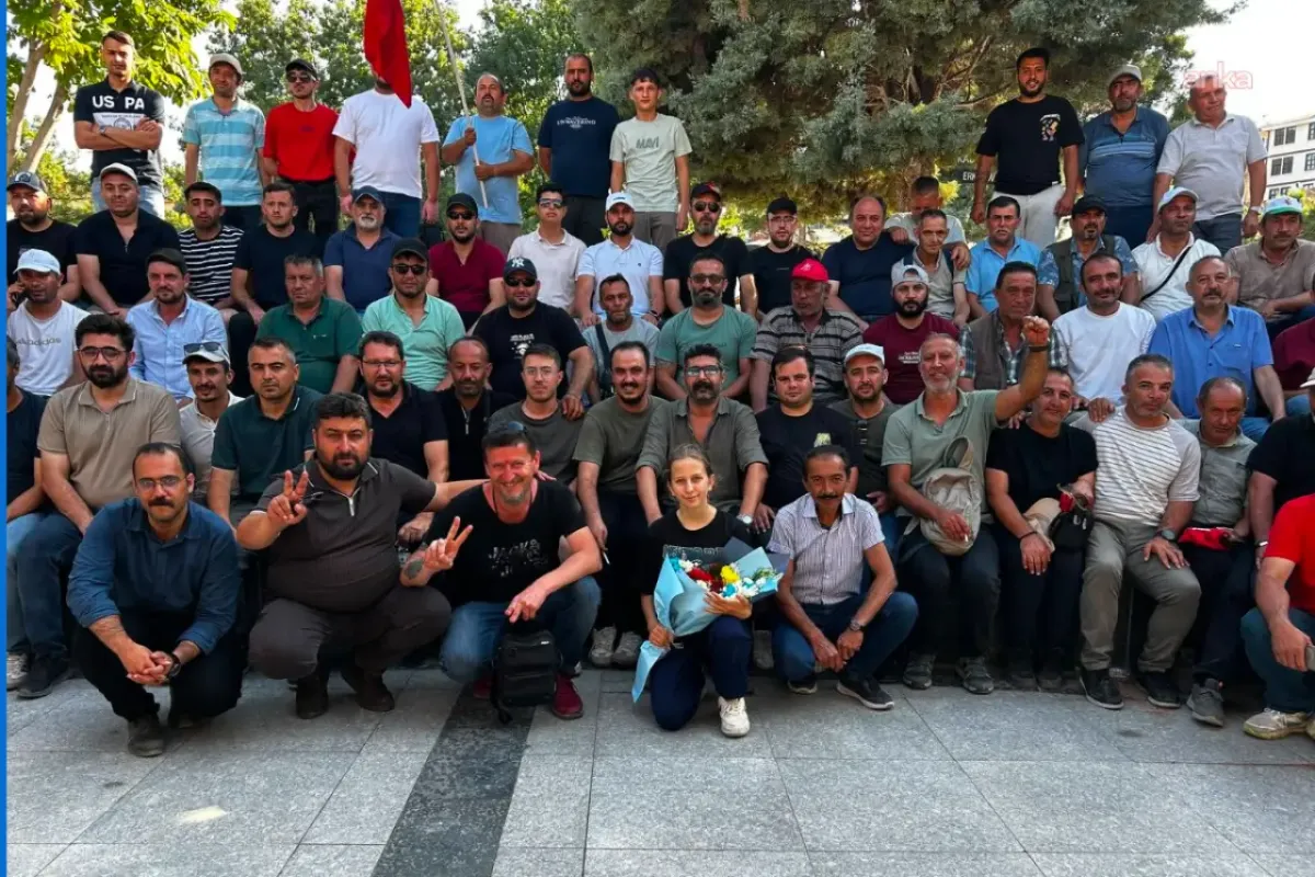 Doruk Madencilik'e bağlı Yunus Emre Termik Santrali işçilerinin direnişi kazanımla sonuçlandı