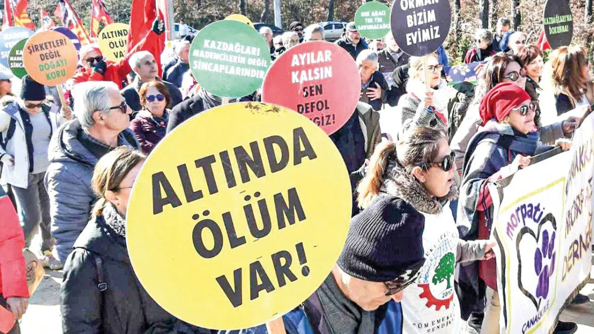 Kazdağları madene direniyor