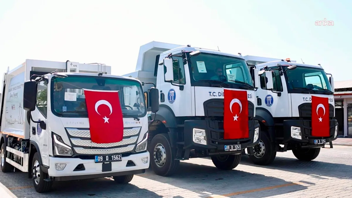 Didim Belediyesi, araç filosunu öz kaynaklarıyla güçlendiriyor
