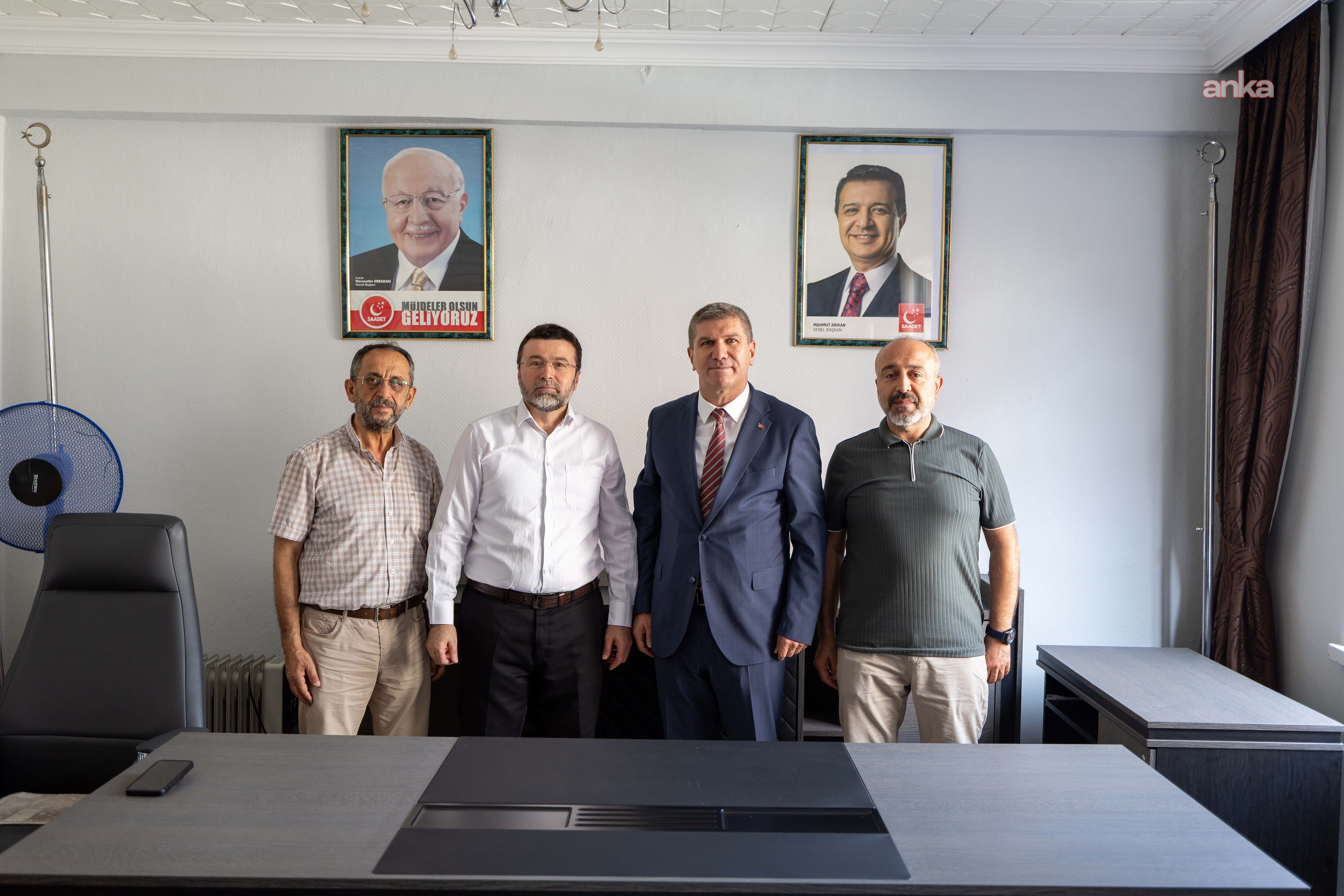 Burdur Belediye Başkanı Ercengiz'den kentteki siyasi partilere ziyaret