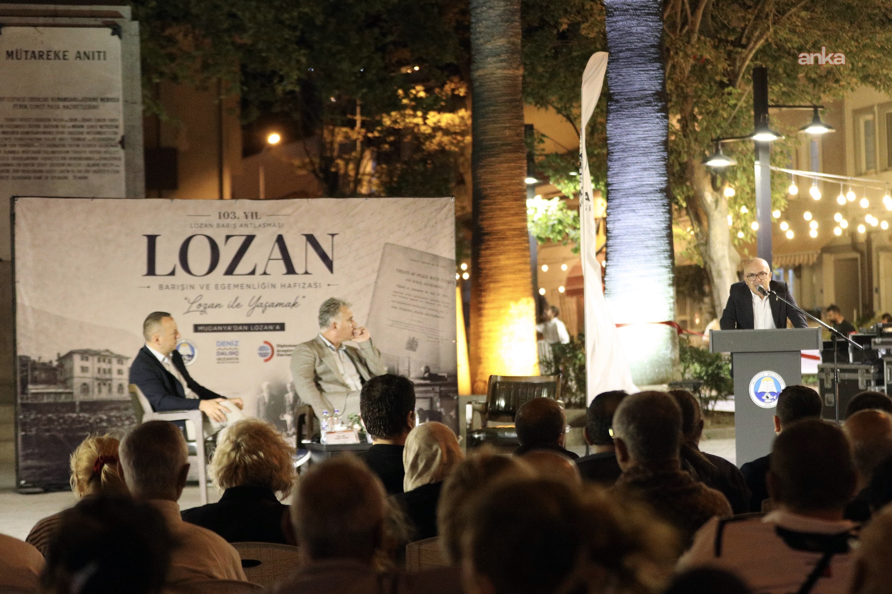 Mudanya'da "Lozan ile Yaşamak" söyleşisi düzenlendi