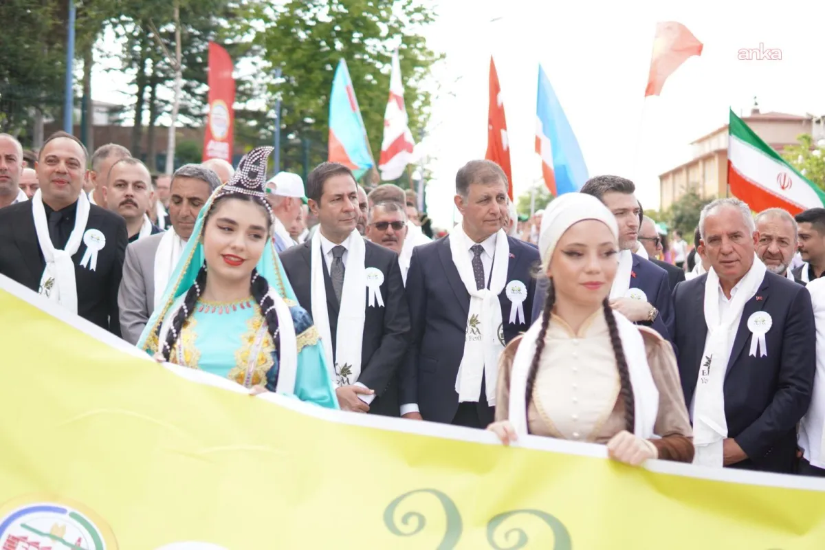 Cemil Tugay, Tokat'ta Erbaa Yaprak Festivali’ne katıldı