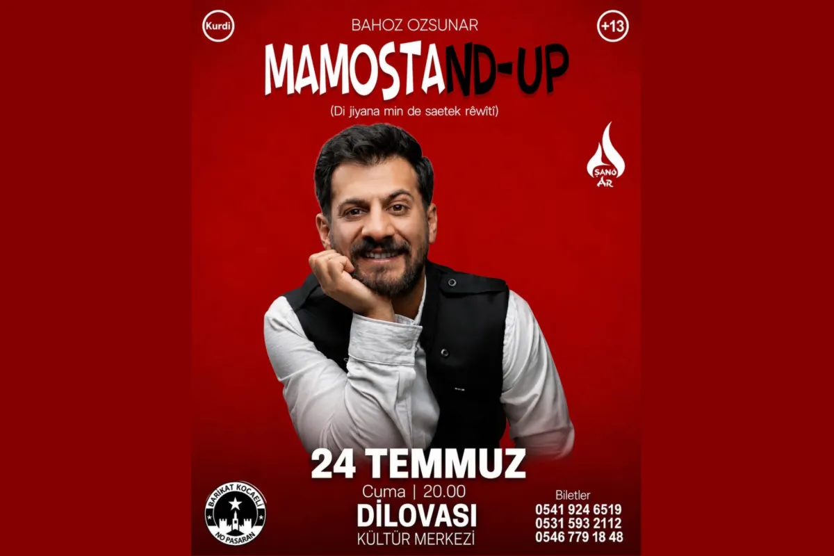 Barikat Kocaeli’den Kürtçe stand-up gösterisinin engellenmesine tepki: "Resmi yasaklama kararı yoktu"