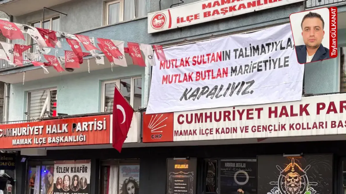 Görevden alındılar, ilçe binasına göndermeli yazı astılar